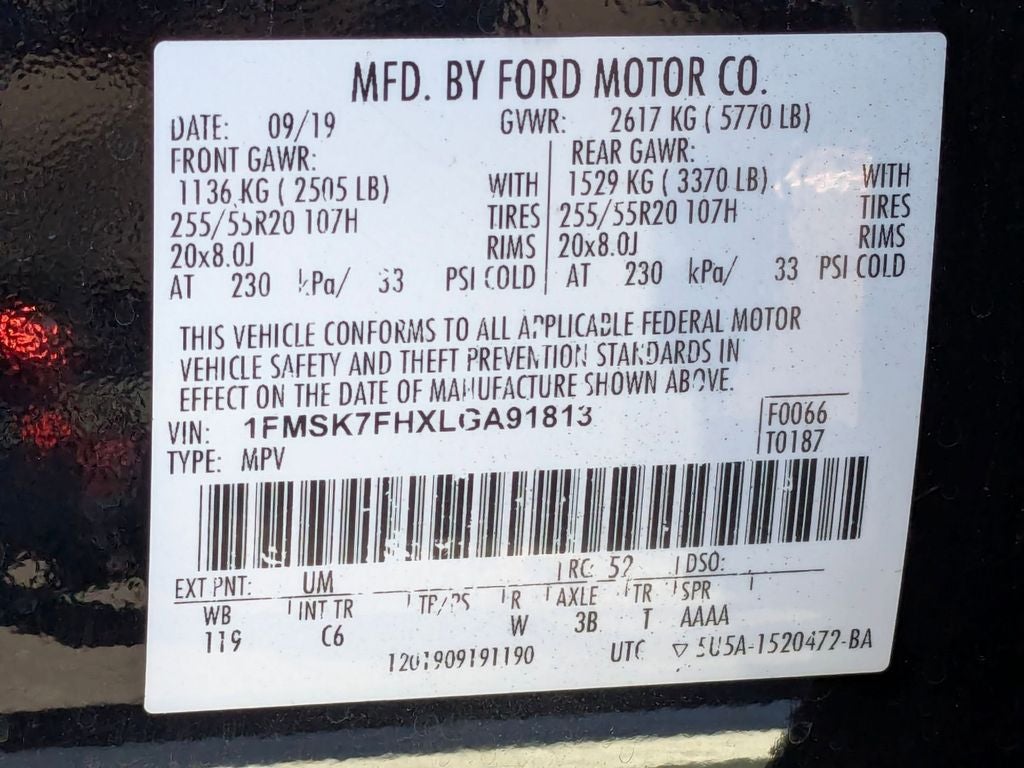 2020 Ford Explorer Limited