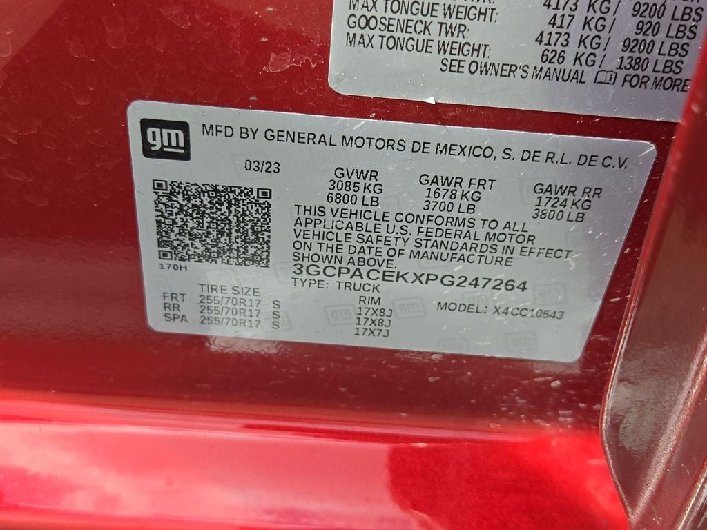 2023 Chevrolet Silverado 1500 LT