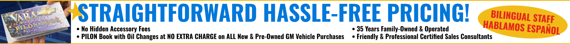 Why Buy from Vara Chevrolet