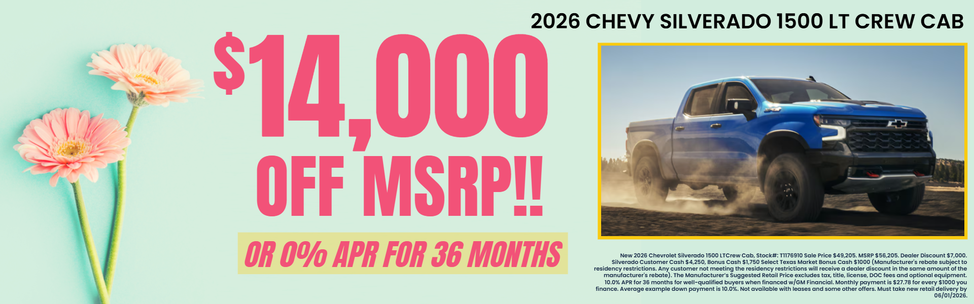 SILVERADO 1500 OFFER FROM VARA CHEVROLET