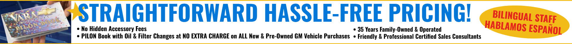 Why Buy from Vara Chevrolet