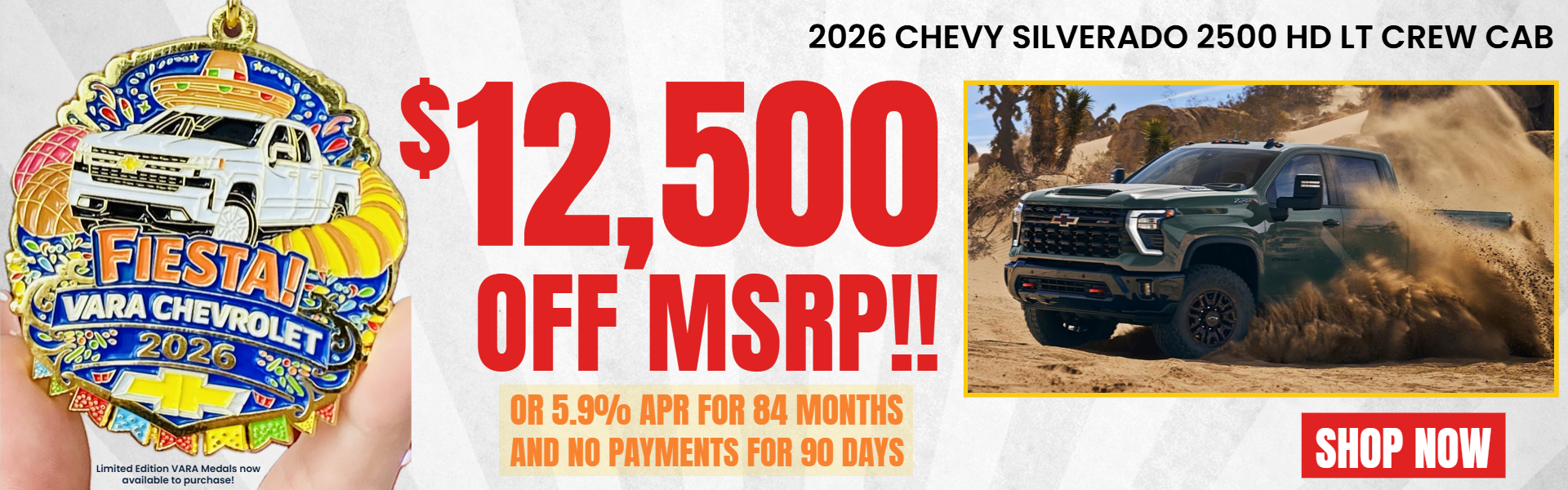 SILVERADO 2500 HD OFFER FROM VARA CHEVROLET