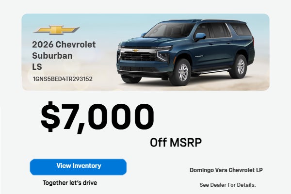 2026 CHEVROLET SUBURBAN