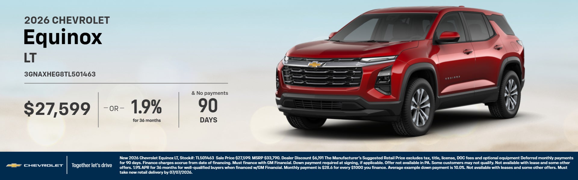 2026 CHEVROLET EQUINOX