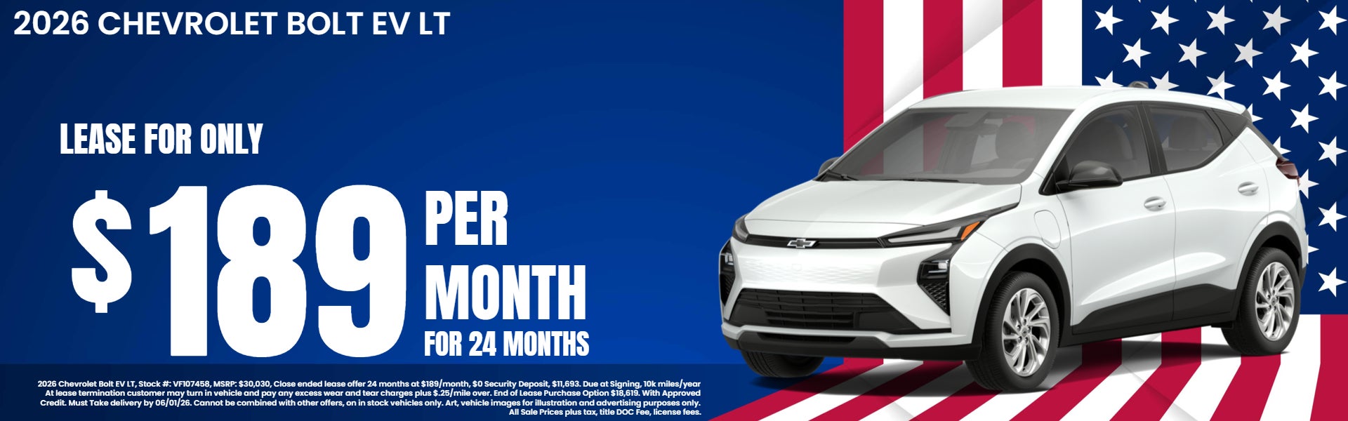 BOLT EV LEASE OFFER FROM VARA CHEVROLET